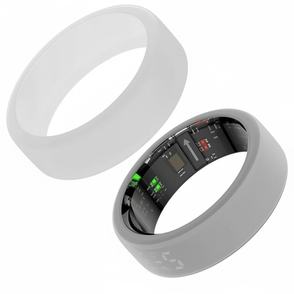 NEOTEQ SMART RING - PROTECTOR (Frost White)